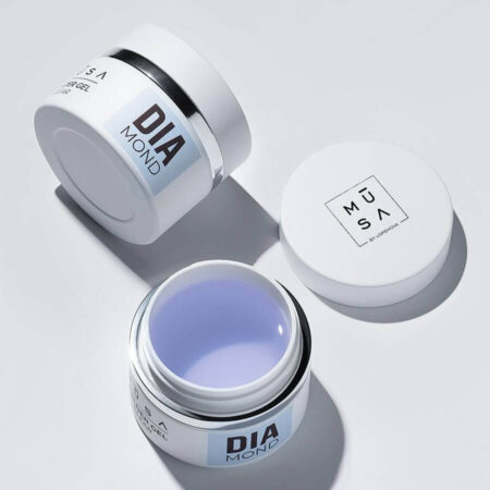Diamond Gel Constructor Transparente Cristalino de Alta Viscosidad Musa Nails