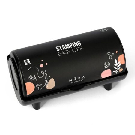 Stamping Easy Off - Rollo adhesivo para limpiar timbres de nail art