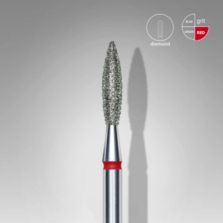 Fresa de Diamante Llama Roja 2.3 mm