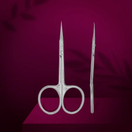 Staleks Tijeras Cutícula EXCLUSIVE 21/2 (magnolia) - Tijeras Profesionales con Diseño de Magnolia