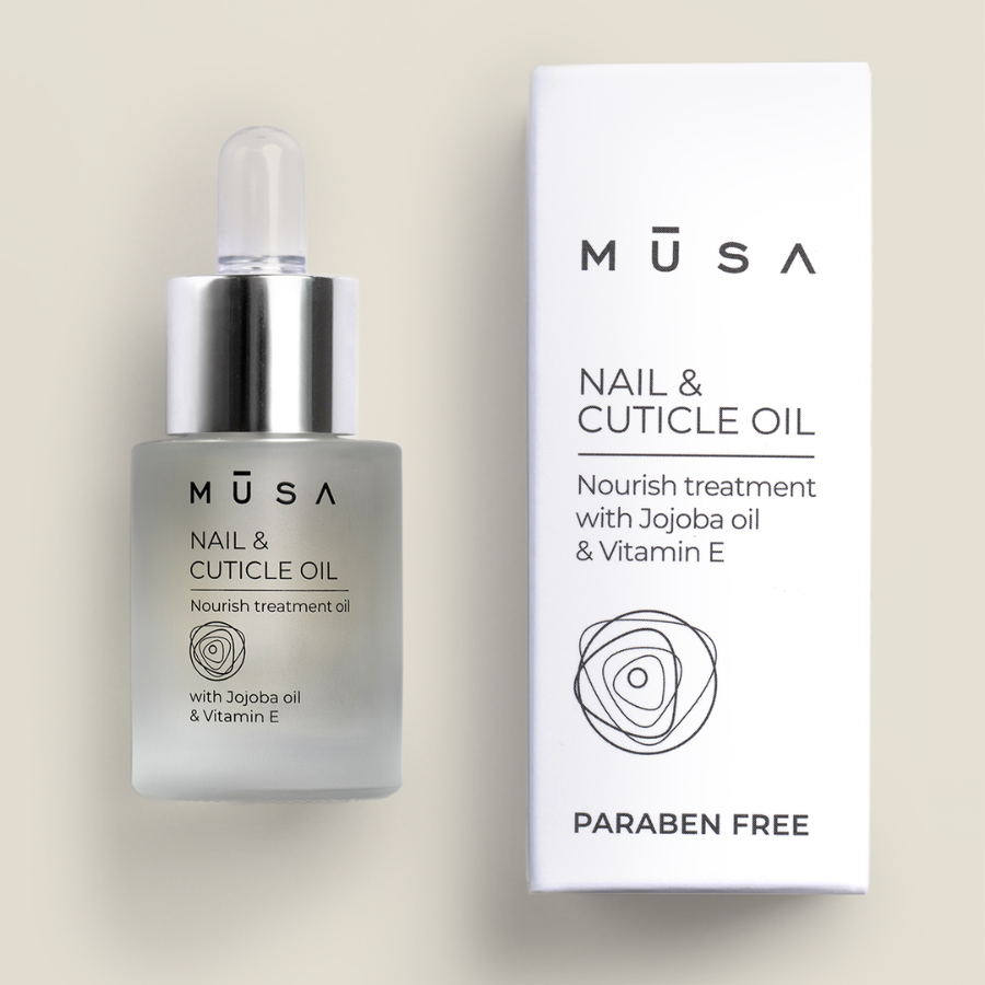 envase-aceite-de-uñas-y-cuticula-con-vitamina-e-aceite-jojoba-musa-nails Caja de Nail & Cuticle Oil de 15 ml con pipeta para una hidratación profunda de uñas y cutículas