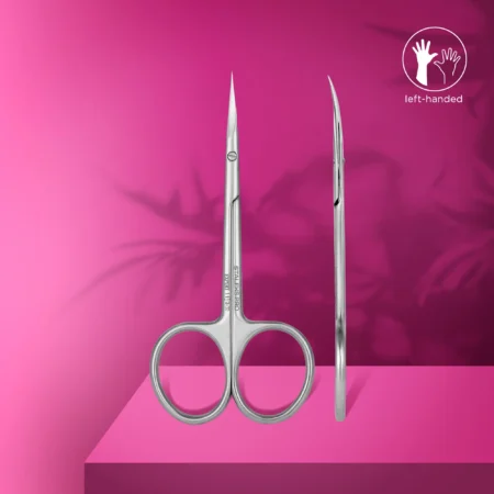 Staleks Tijeras Cutículas para Zurdos EXPERT 11/3 - Acero Quirúrgico de Alta Precisión