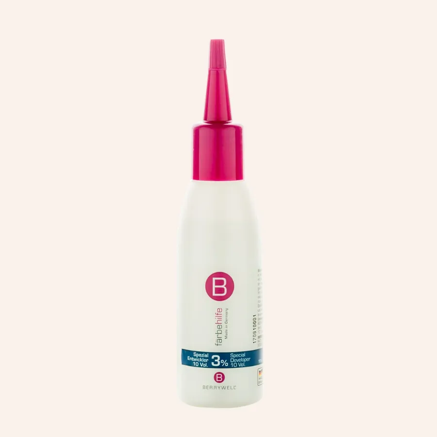 Oxigenada para Tinte de Pestañas y Cejas BERRYWELL® 3% en envase de 61 ml