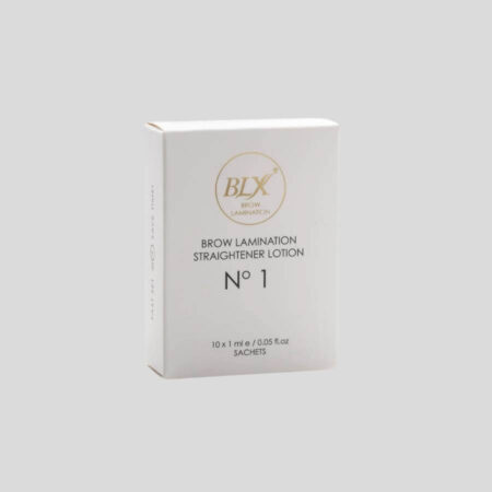 Loción 1 Alisado y Laminación Cejas BLX: transforma tus cejas con un tratamiento profesional y seguro.