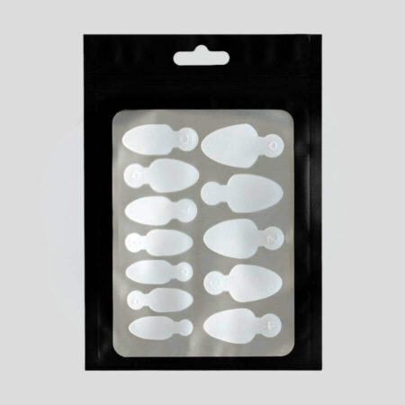 Plantillas de Silicona Francesa Oval Larga para Dual Form, flexibles y reutilizables