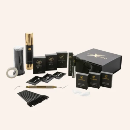 Contenido del kit lifting y laminación de pestañas profesional, Lash eXtend