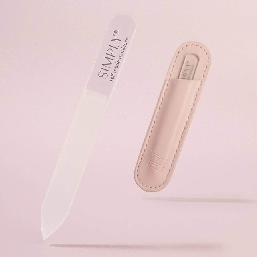 Lima Cristal Uña Natural Simply Musa – Lima de cristal para sellar y proteger uñas