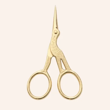 Tijeras de Precisión Lash eXtend doradas para corte de cejas profesional