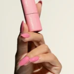 Pigmentix Marshmallow 22, esmalte semipermanente rosa malvavisco, aplicado en uña, Musa Nails