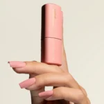 Pigmentix Pink Ballerina 15, esmalte semipermanente rosa bailarina, aplicado en uña, Musa Nails