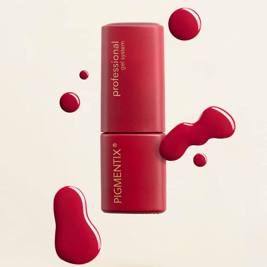 Pigmentix® Esmalte Semipermanente Burgundy 003 – Burdeos Elegante y Ultra Pigmentado