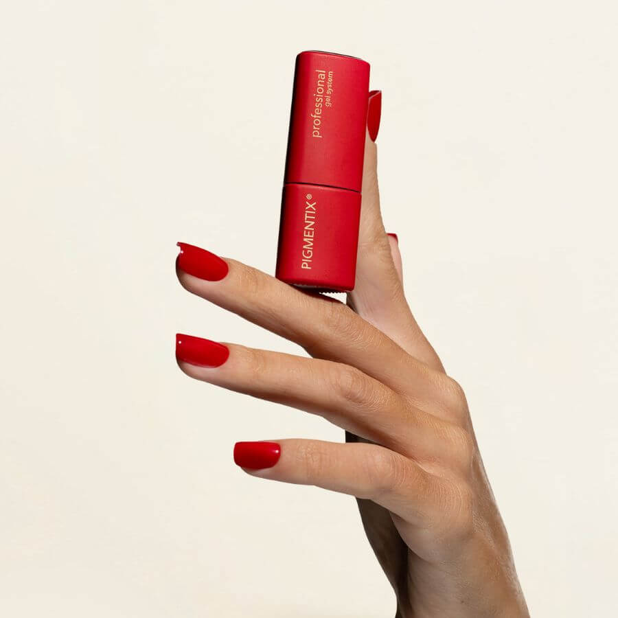 Pigmentix® Esmalte Semipermanente Chili Pepper 005 – Rojo Chile Intenso y Ultra Pigmentado