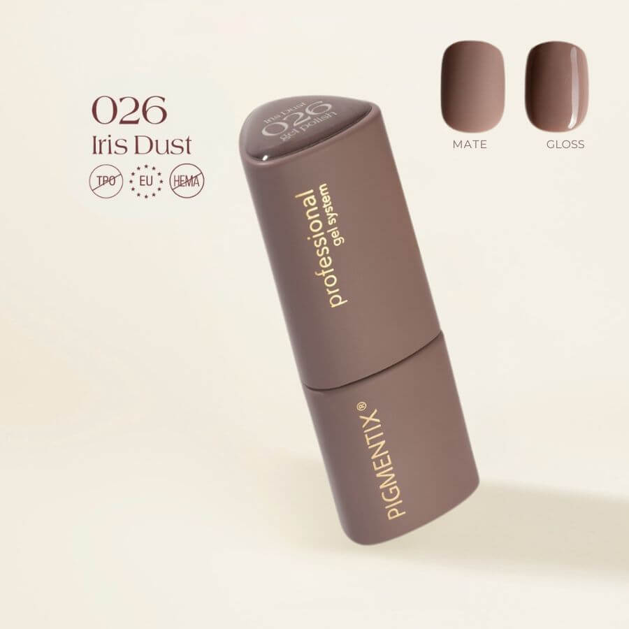 Pigmentix® Esmalte Semipermanente Iris Dust 026 – Polvo de Iris Elegante y Ultra Pigmentado