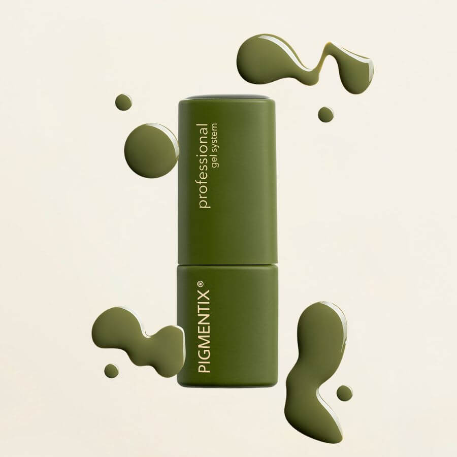 Pigmentix® Esmalte Semipermanente Denim 040-verde oliva- ultra Pigmentado