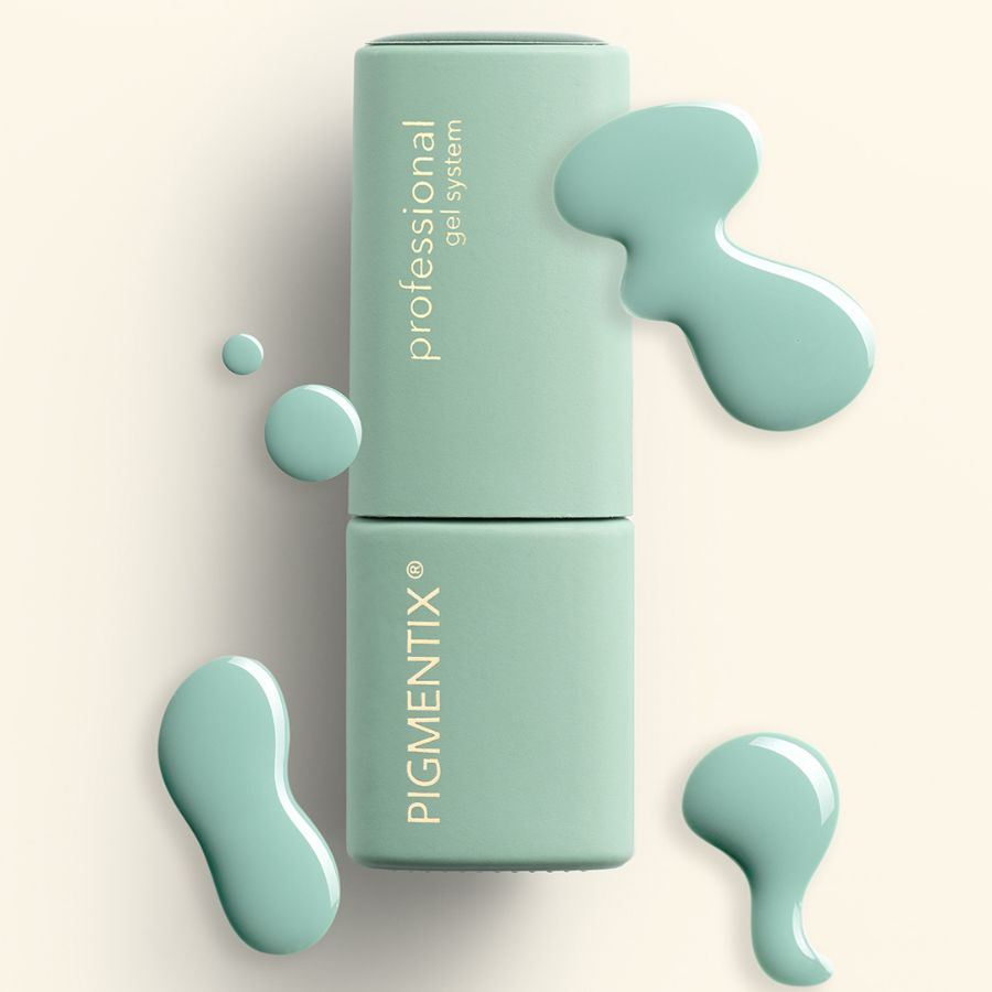 Pigmentix® Esmalte Semipermanente Sage Green 036 – Verde Salvia Ultra Pigmentado