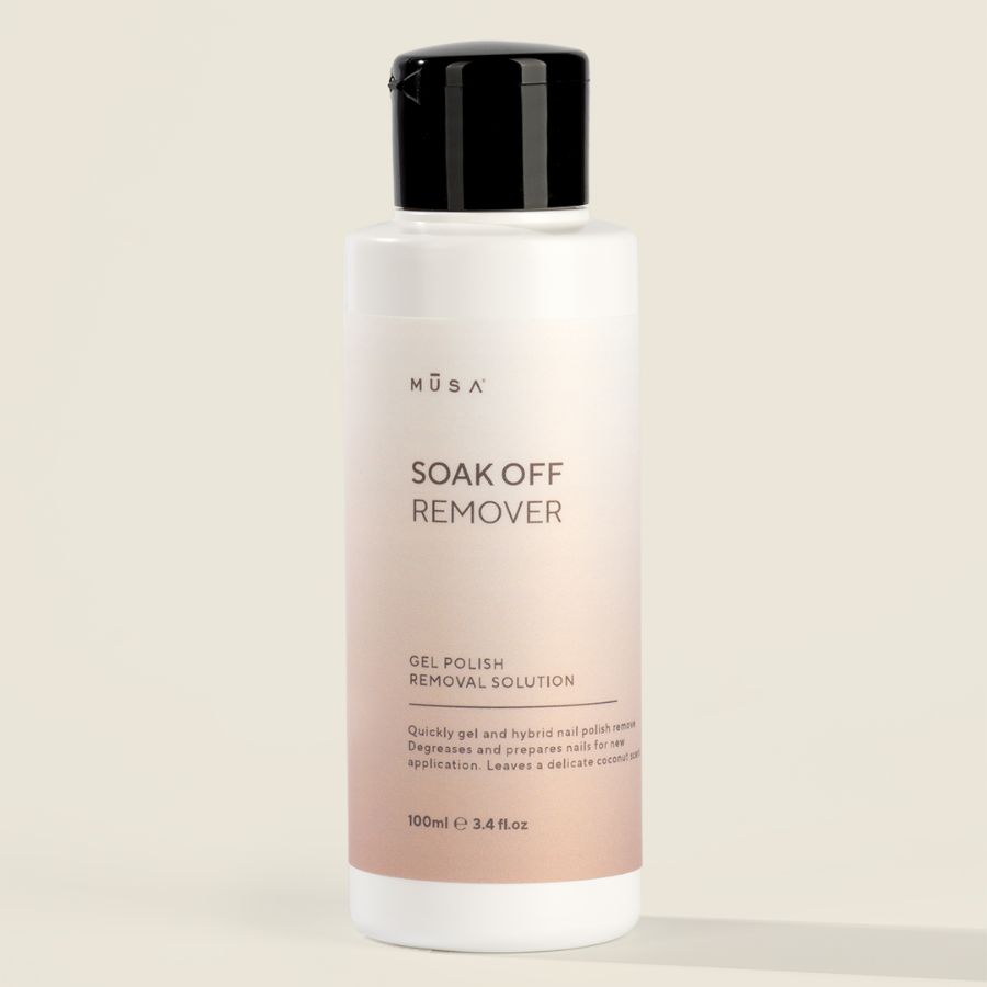 Soak Off Remover 100 ml para retirada de esmalte semipermanente profesional