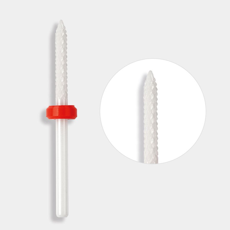 fresa cerámica aguja grano fino profesional