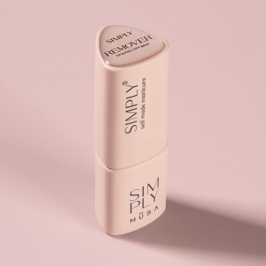 Base Peel Off semipermanente Simply Musa 8 ml retirada fácil sin limado
