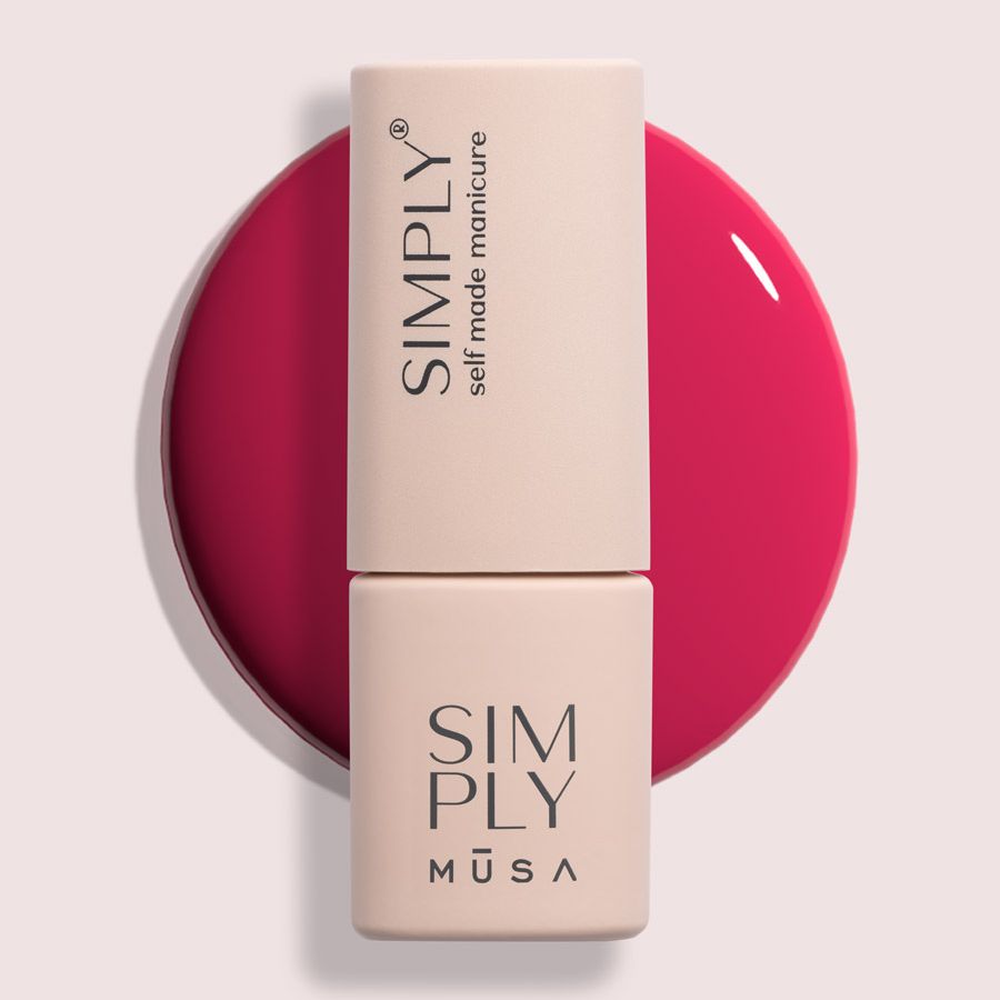 esmalte semipermanente fucsia de larga duración