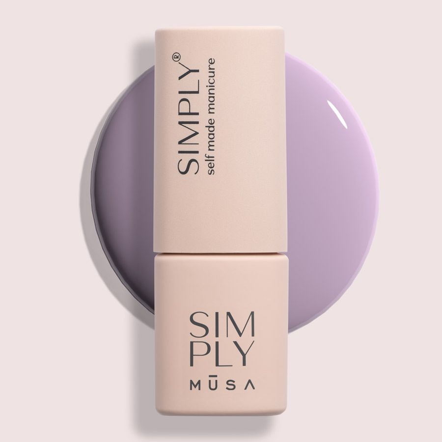 gel semipermanente lavanda uñas larga duración