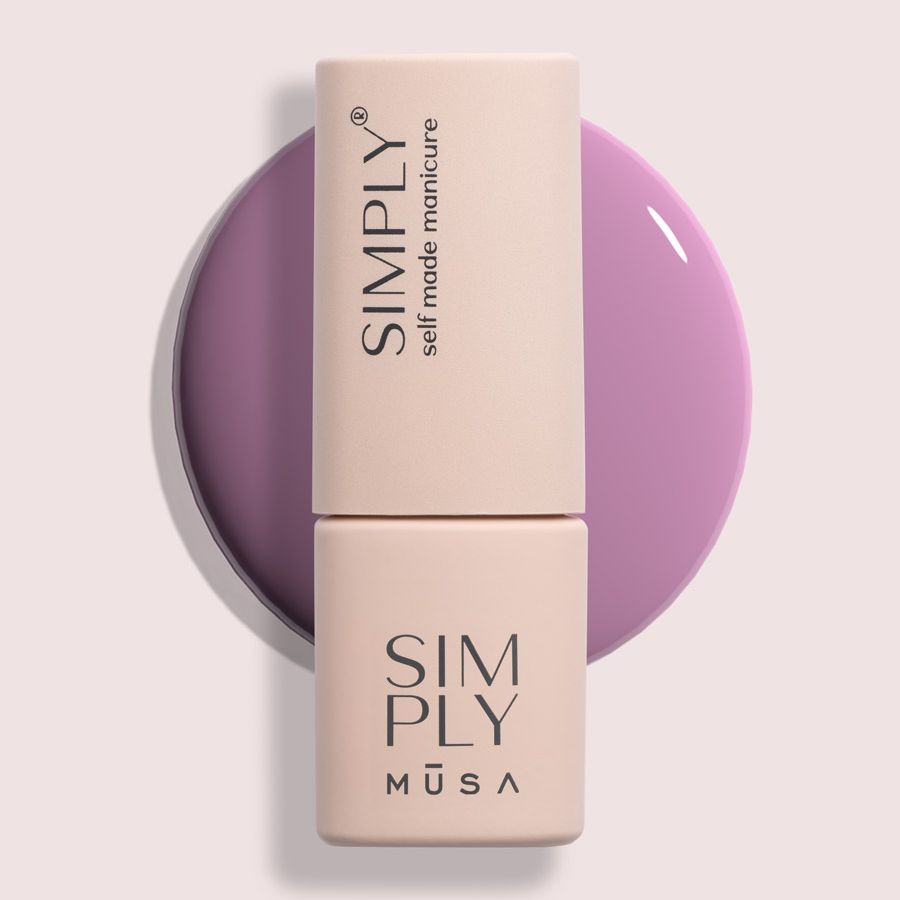 gel semipermanente malva uñas larga duración