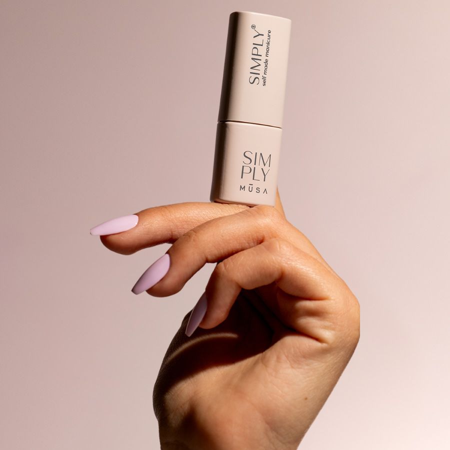 esmalte semipermanente rosa caramelo de larga duración