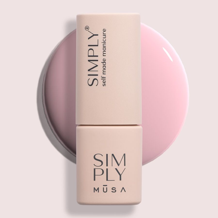 esmalte semipermanente rosa caramelo de larga duración