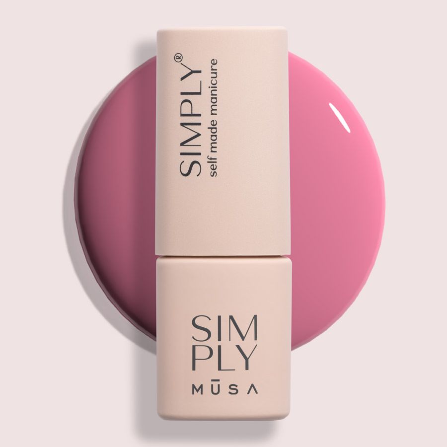 esmalte semipermanente rosa intenso de larga duración