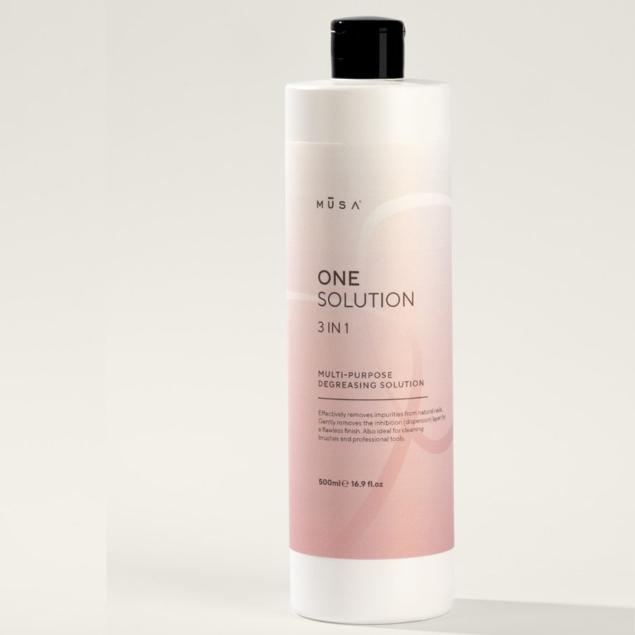 One Solution 3in1, limpiador multifuncional para uñas, elimina impurezas y residuos