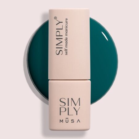 semipermanente verde oscuro uñas gel larga duración