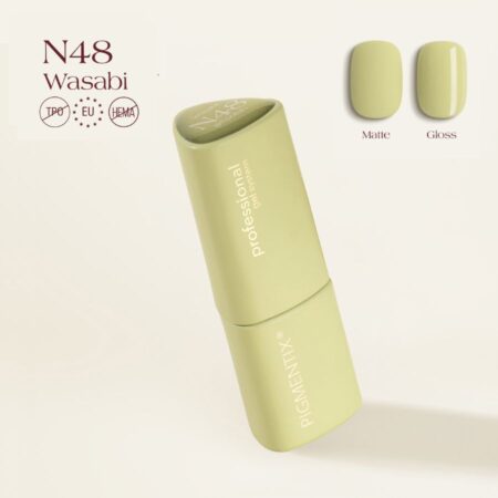 esmalte semipermanente verde wasabi pigmentix 048 8 ml