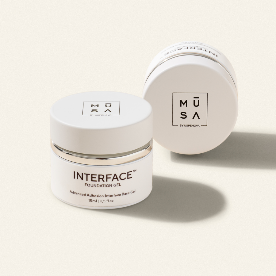 INTERFACE Foundation Base Gel base adhesiva profesional para gel constructor