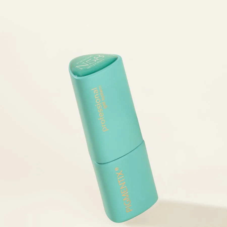esmalte semipermanente Paradise Pigmentix azul Tiffany profesional