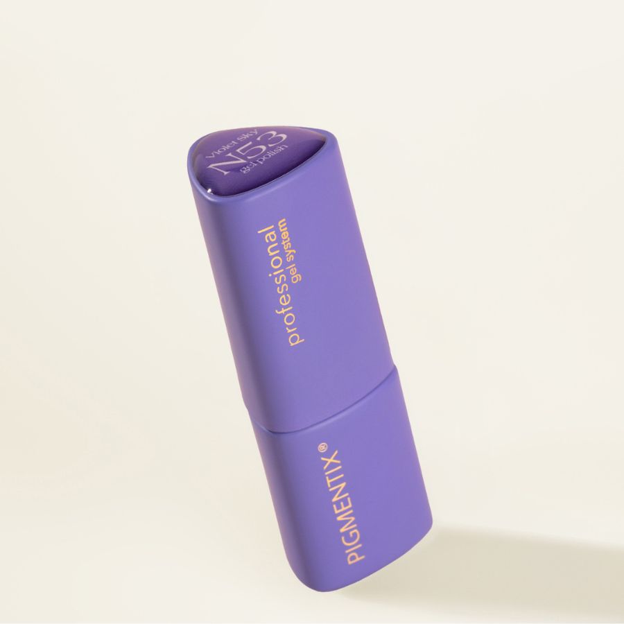 esmalte semipermanente Violet Sky Pigmentix color lavanda profesional
