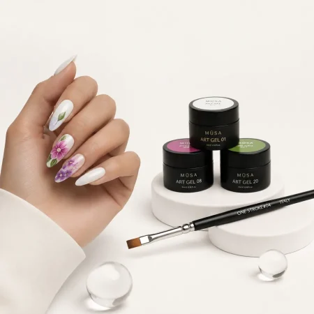 Kit Art Gel con Pincel One Stroke de Regalo