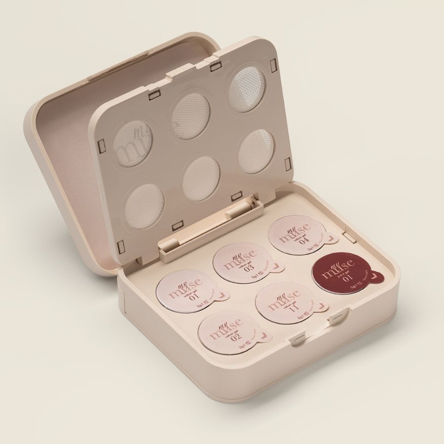 paleta baby boomer uñas My Muse con Velvet Gel y Paint Gel profesional