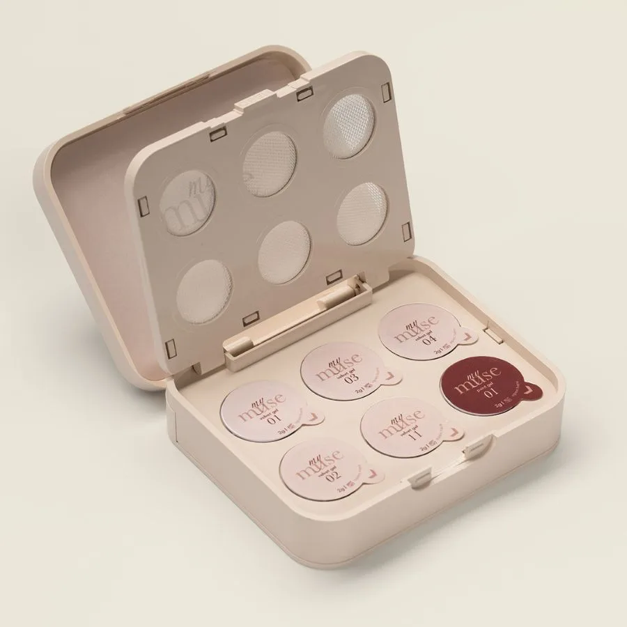 paleta baby boomer uñas My Muse con Velvet Gel y Paint Gel profesional