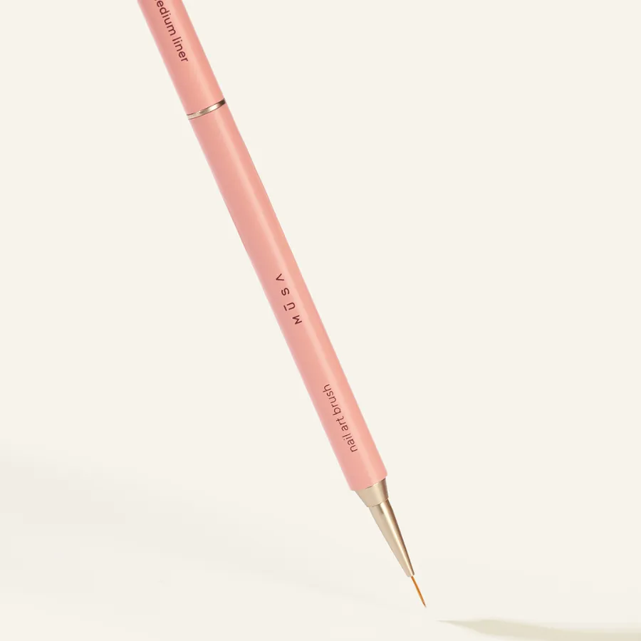 Pincel Medium Liner 9 mm con tapa magnética Musa Nails