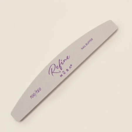 Buffer Refine 100/180 formato plano tipo lima, Musa Nails