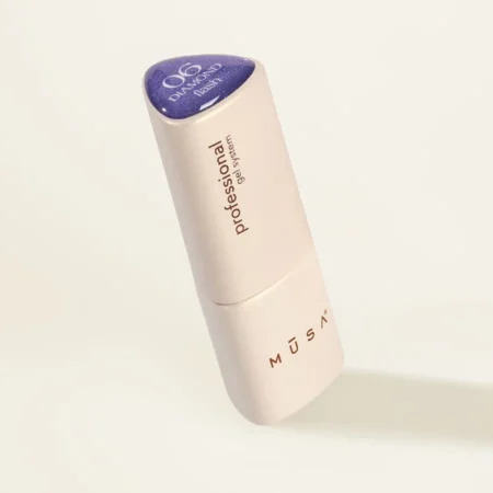 Diamond Flash 06, esmalte semipermanente glitter morado efecto diamante, Musa Nails