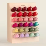 Expositor de gel polish de mesa y pared Musa con 30 esmaltes semipermanentes