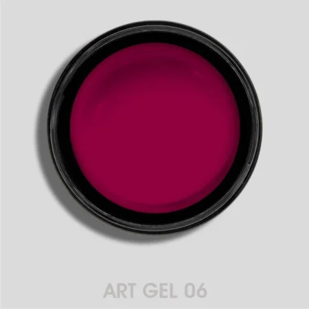 Art Gel Rojo Cereza 06 – detalle 1, Musa Nails
