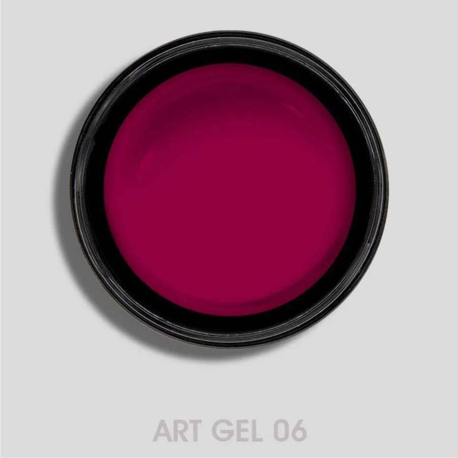 Art Gel Rojo Cereza 06 – detalle 1, Musa Nails