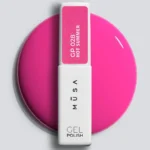 Frasco de esmalte semipermanente 28 Hot Summer fucsia metalizado, 7 ml - Musa Nails