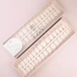 Tips Soft Gel Press On Clear Oval Corta - 240pz para una manicura elegante y duradera