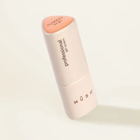 Frasco de top coat nude Naked 8 ml con color - Musa Nails