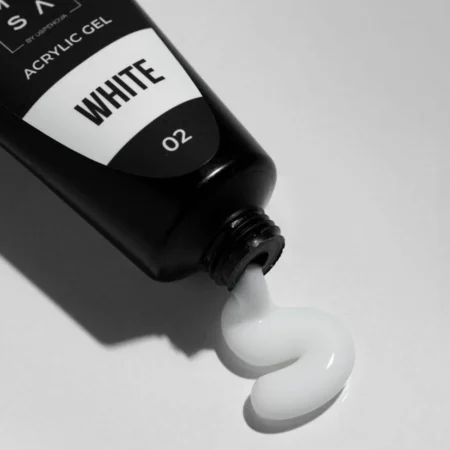 Tubo de polygel blanco Acrygel White de 35 ml - Musa Nails