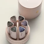 Cofre marfil de la colección esmaltes ojo de gato Noor con seis frascos cat eye – Musa Nails