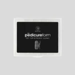 Dual Form Pedicura para uñas de los pies, formas almendra y cuadrada, reutilizables y profesionales.