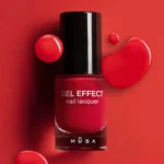 Frasco de esmalte efecto gel rojo clásico Gel Effect 03 de 8 ml - Musa Nails